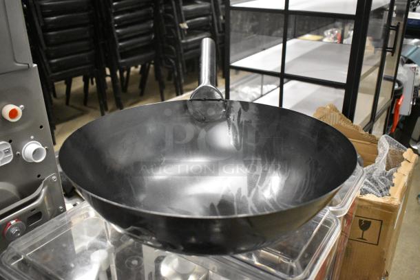 3 BRAND NEW SCRATCH AND DENT! Metal Wok. 3 Times Your Bid! - Image 4 of 4