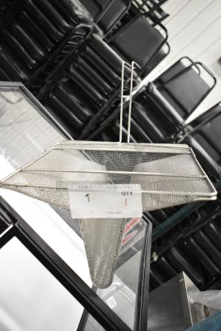 BRAND NEW SCRATCH AND DENT! Metal Fry Basket