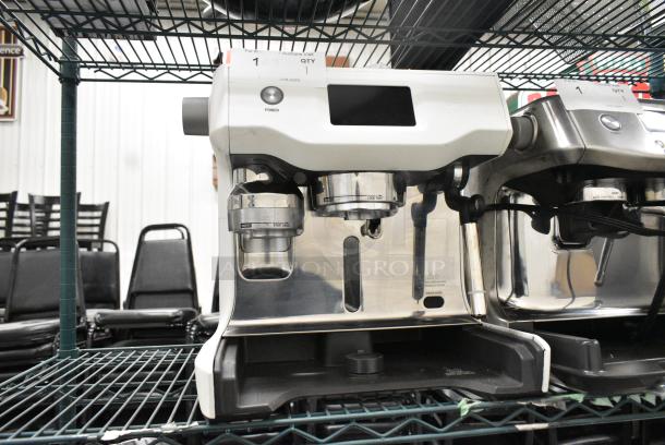 Breville BES990 SST /F The Oracle Metal Countertop Automatic Espresso Machine w/ Steam Wand. No Hopper. 120 Volts, 1 Phase. - Image 1 of 8