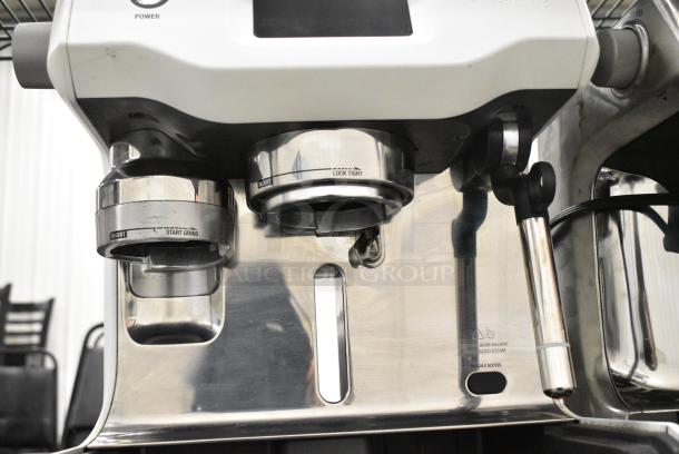 Breville BES990 SST /F The Oracle Metal Countertop Automatic Espresso Machine w/ Steam Wand. No Hopper. 120 Volts, 1 Phase. - Image 2 of 8