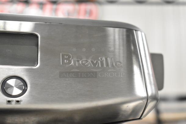 Breville BES878 BSS /B Metal Countertop Automatic Espresso Machine w/ Steam Wand. No Hopper. 120 Volts, 1 Phase. - Image 2 of 8