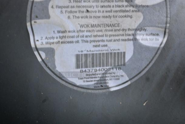 7 BRAND NEW SCRATCH AND DENT! Town 34706 16" Mandarin Wok. 7 Times Your Bid! - Image 4 of 4
