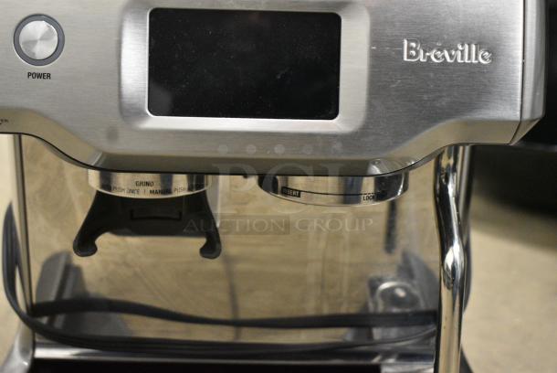 BRAND NEW SCRATCH AND DENT! Breville BES880 BSS /D Countertop Espresso Machine. 120 Volts, 1 Phase. - Image 3 of 6