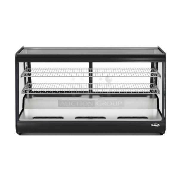 BRAND NEW SCRATCH AND DENT! KoolMore CDC-7C-BK 48 in. Countertop Display Refrigerator. 115 Volts, 1 Phase. Tested and Working! - Image 1 of 8