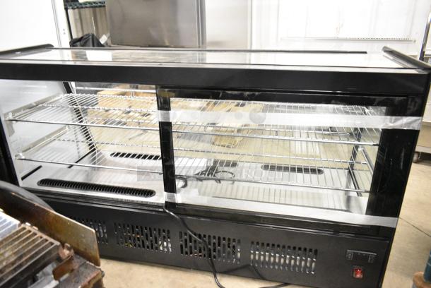 BRAND NEW SCRATCH AND DENT! KoolMore CDC-7C-BK 48 in. Countertop Display Refrigerator. 115 Volts, 1 Phase. Tested and Working! - Image 4 of 8