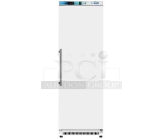 BRAND NEW SCRATCH AND DENT! KoolMore KM-RMD12WH 12 Cu. ft. Commercial Reach in Refrigerator. 115 Volts, 1 Phase. Tested and Working!