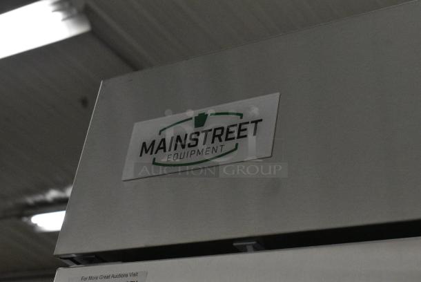 BRAND NEW SCRATCH AND DENT! 2024 Mainstreet 829BMR49R Stainless Steel Commercial 2 Door Reach In Cooler w/ Poly Coated Racks. 115 Volts, 1 Phase. Tested and Powers On But Does Not Get Cold - Image 3 of 10