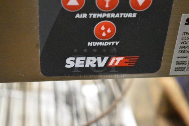 BRAND NEW SCRATCH AND DENT! ServIt 423PDW18D2 18" Self-Service Pizza Warmer with 4-Shelf Rotating Rack. 120 Volts, 1 Phase. Tested and Powers On But Does Not Get Warm - Image 5 of 6