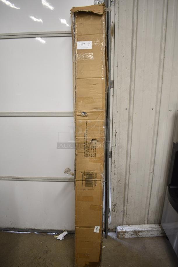 BRAND NEW SCRATCH AND DENT! Lancaster Table & Seating 164TCB3096B Connector Bar for 30x96. - Image 1 of 4