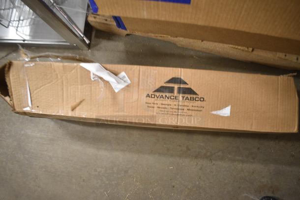 BRAND NEW SCRATCH AND DENT! Advance Tabco DT-3 Stainless Steel Double Tier Speed Rail - 36" - Image 2 of 3