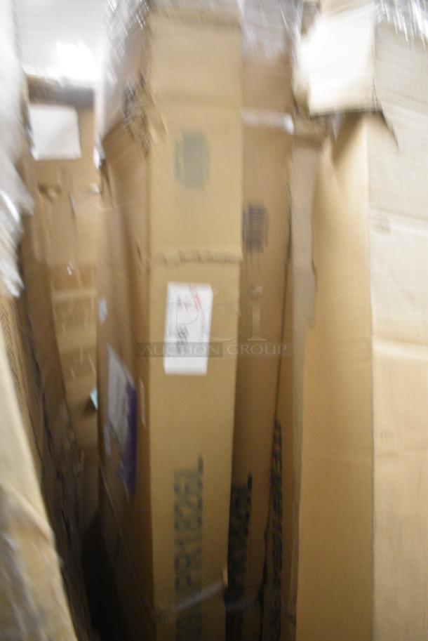 2 BRAND NEW SCRATCH AND DENT! Regency 109APR1826L 20 Pan Side Load Bun / Sheet Pan Rack - Unassembled. May Be Missing Pieces. 2 Times Your Bid! - Image 4 of 5