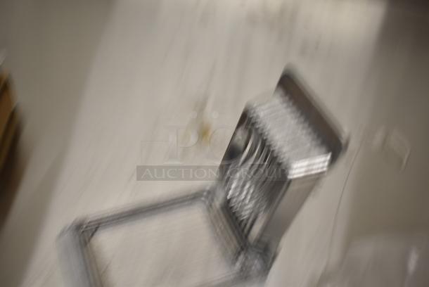 4 BRAND NEW SCRATCH AND DENT! Items; 2 407ESAREC Choice Rectangular Aluminum Hinged Two-Way Egg Slicer with Stainless Steel Wires and 5914661SW Nemco 466-1 3/16" Tomato Slicer Replacement Blade Assembly. 4 Times Your Bid! - Image 2 of 6