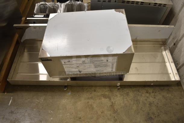 BRAND NEW SCRATCH AND DENT! Glastender Top Piece for Conveyor Style Glass Washer. - Image 1 of 6