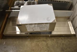 BRAND NEW SCRATCH AND DENT! Glastender Top Piece for Conveyor Style Glass Washer.