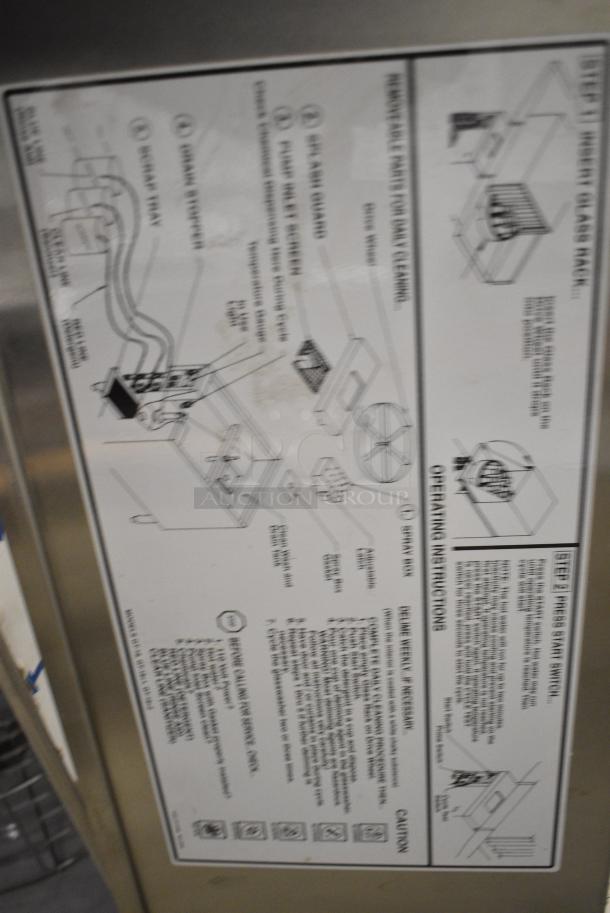 BRAND NEW SCRATCH AND DENT! Glastender Top Piece for Conveyor Style Glass Washer. - Image 5 of 6