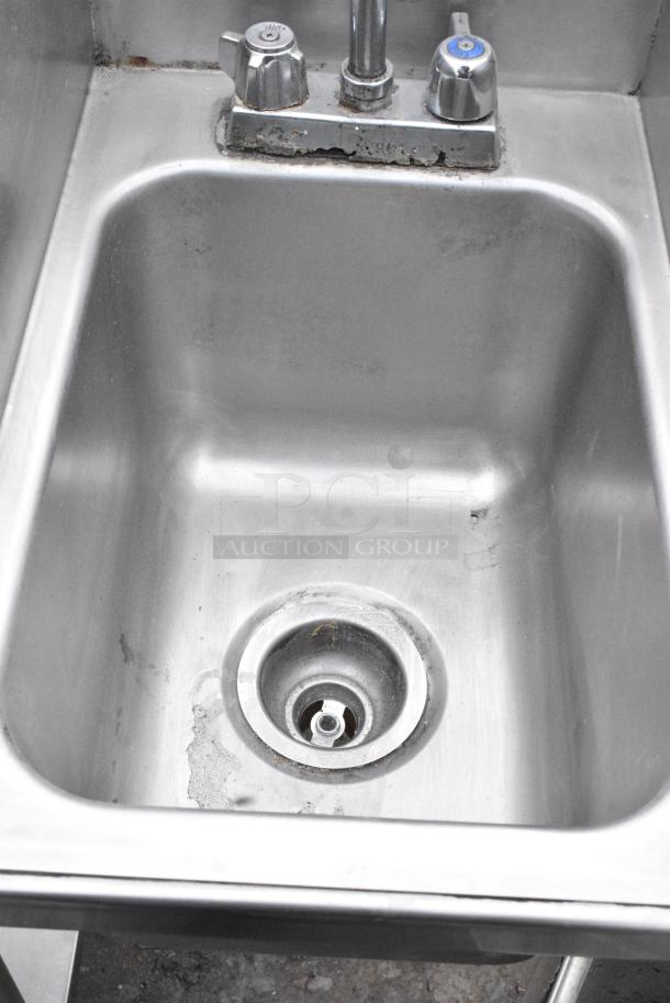 Stainless Steel Counter w/ Single Bay Sink and Under Shelf. - Image 5 of 7
