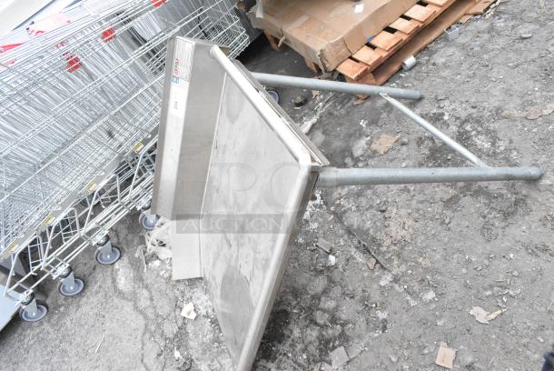 Stainless Steel Commercial Clean Side Right Side Dish Table. - Image 1 of 4