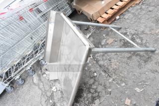 Stainless Steel Commercial Clean Side Right Side Dish Table.