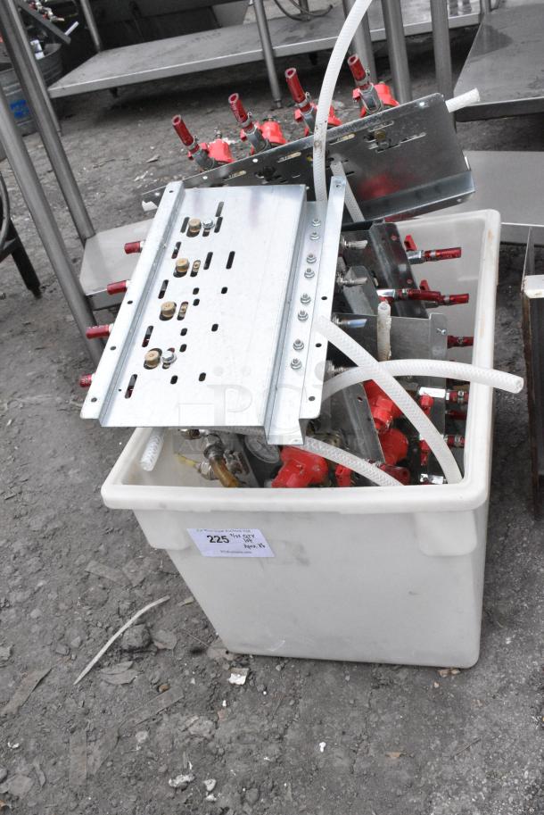 6 Panels of Gauges for Beer Towers in White Poly Bin 6 Times Your Bid! - Image 2 of 8