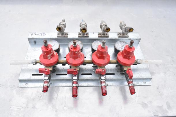 6 Panels of Gauges for Beer Towers in White Poly Bin 6 Times Your Bid! - Image 3 of 8