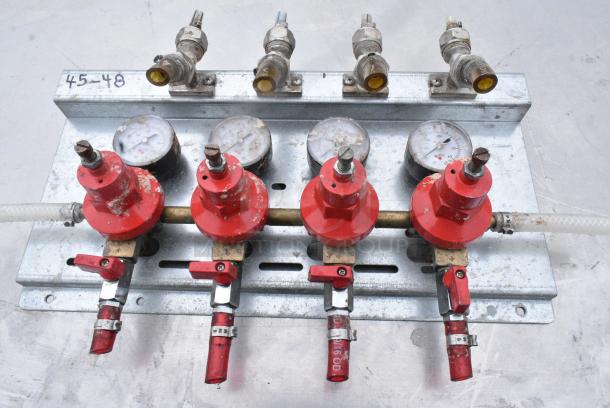 6 Panels of Gauges for Beer Towers in White Poly Bin 6 Times Your Bid! - Image 6 of 8