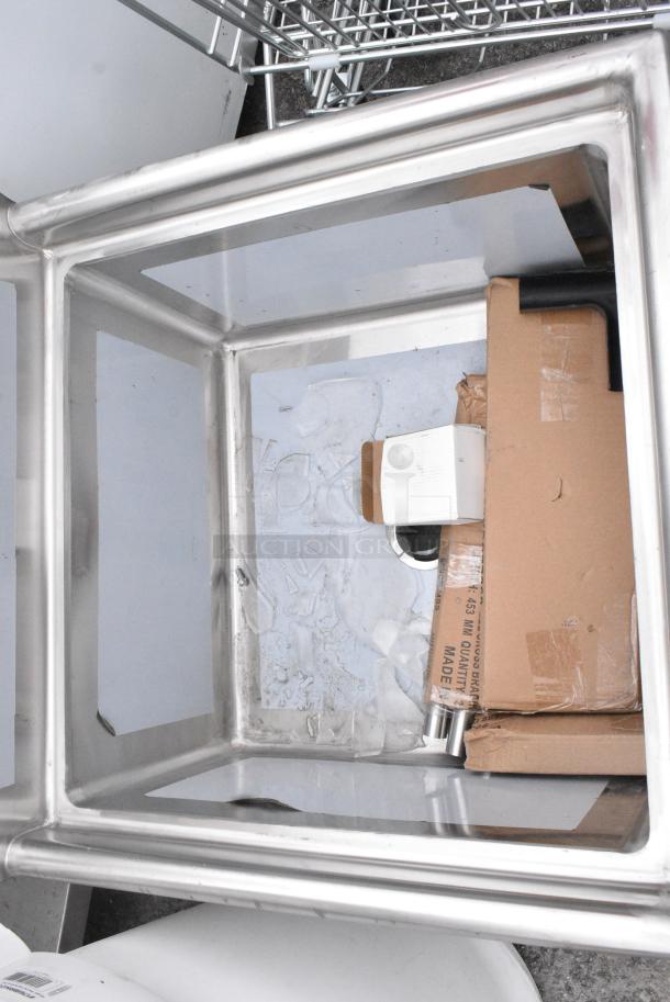 BRAND NEW SCRATCH AND DENT! Regency 600S12424 Stainless Steel Single Bay Sink. No Legs. - Image 4 of 5