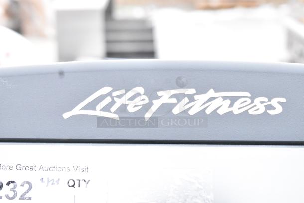 LifeFitness Treadmill w/ Treadmill. - Image 4 of 7