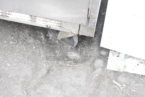 Beverage Air SP48-12 Stainless Steel Commercial Prep Table on Commercial Casters. 115 Volts, 1 Phase. - Image 4 of 9