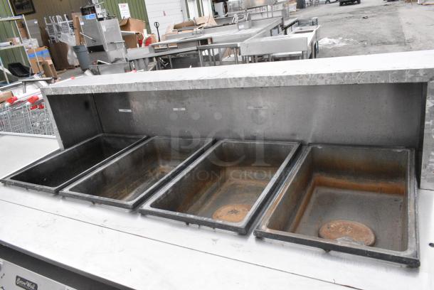 ServeWell 38004 Stainless Steel Electric Powered 4 Bay Steam Table w/ Under Shelf on Commercial Casters. 120 Volts, 1 Phase. - Image 5 of 9