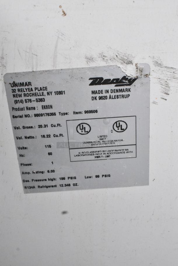 Darby EK60N Metal Chest Freezer Merchandiser. 115 Volts, 1 Phase. - Image 7 of 7