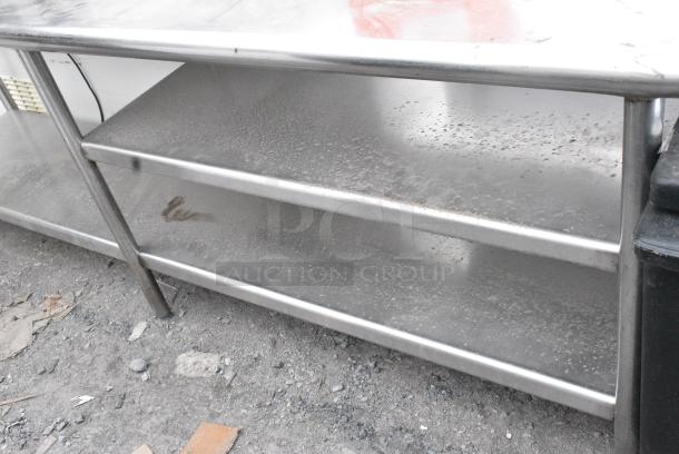 Stainless Steel Table w/ Under Shelf. - Image 3 of 4