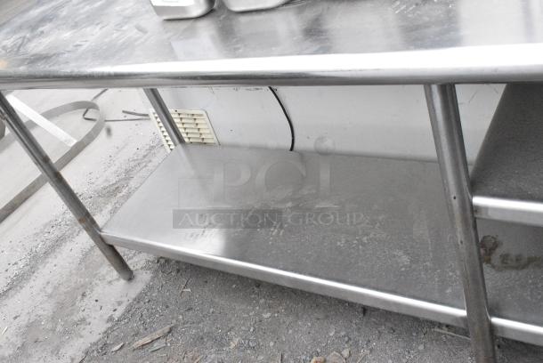 Stainless Steel Table w/ Under Shelf. - Image 4 of 4
