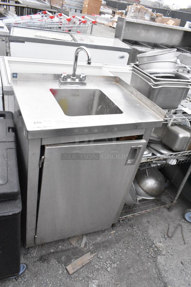 Stainless Steel Commercial Single Bay Sink. - Image 2 of 6