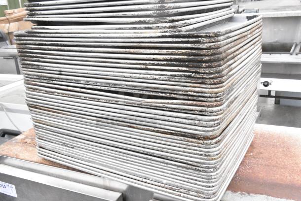 50 Various Metal Baking Pans Including Half and Full Size. 50 Times Your Bid! - Image 4 of 4