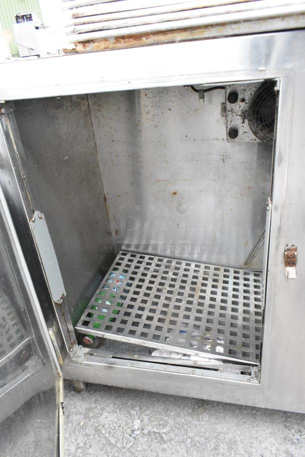 Stainless Steel Commercial 2 Door Undercounter Cooler. 115 Volts, 1 Phase. - Image 3 of 5