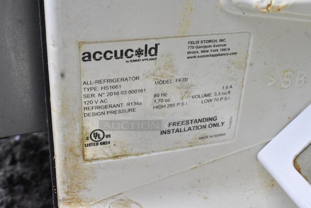 Accucold FF7B Mini Cooler. 115 Volts, 1 Phase. - Image 4 of 4