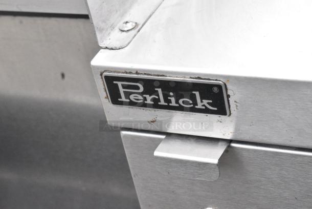 Perlick Stainless Steel Table w/ Speedwell, Door and Under Shelf. - Image 4 of 5