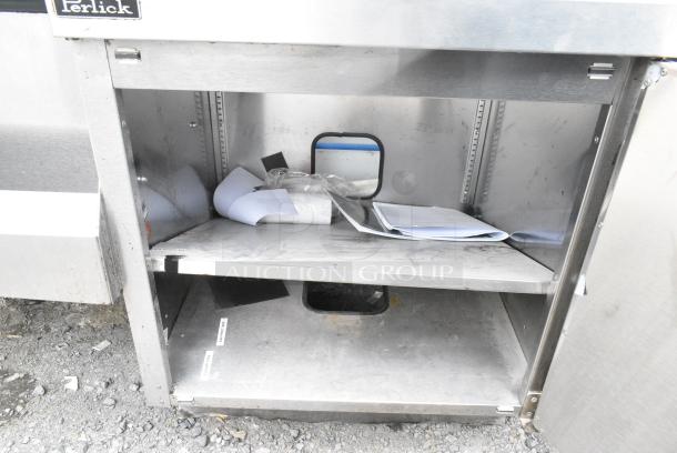 Perlick Stainless Steel Table w/ Speedwell, Door and Under Shelf. - Image 5 of 5