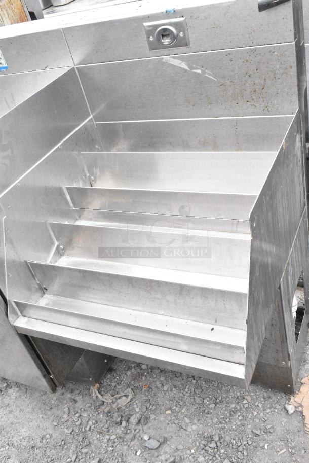 Perlick Stainless Steel Ice Bin w/ Speedwell, Counter, Door and Bottle Riser. - Image 3 of 8