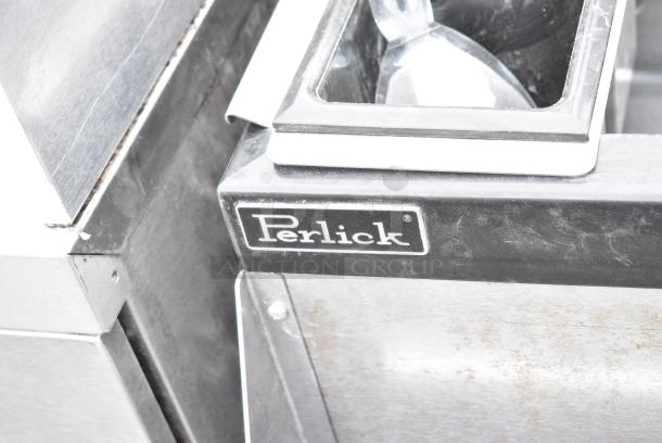 Perlick Stainless Steel Ice Bin w/ Speedwell, Counter, Door and Bottle Riser. - Image 6 of 8