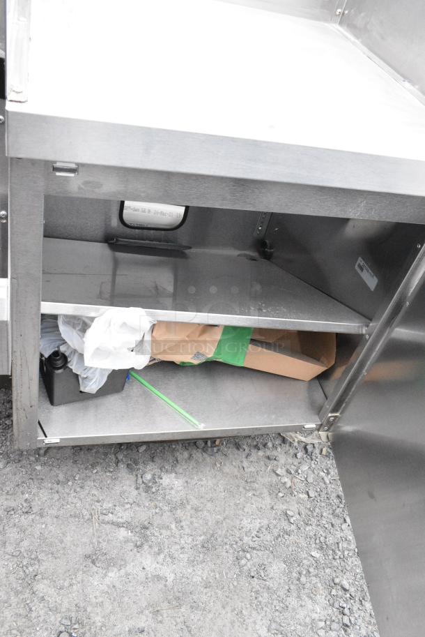Perlick Stainless Steel Ice Bin w/ Speedwell, Counter, Door and Bottle Riser. - Image 7 of 8