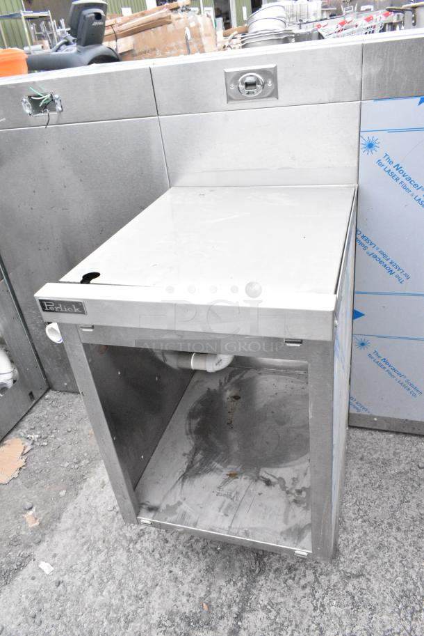 Perlick Stainless Steel Unit w/ Single Bay Sink and Drain Board. - Image 7 of 9