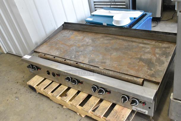 Garland Stainless Steel Commercial Natural Gas Powered Flat Top Griddle. - Image 2 of 5