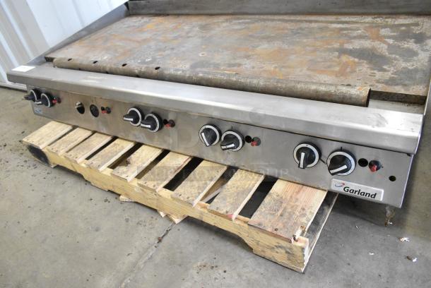 Garland Stainless Steel Commercial Natural Gas Powered Flat Top Griddle. - Image 5 of 5