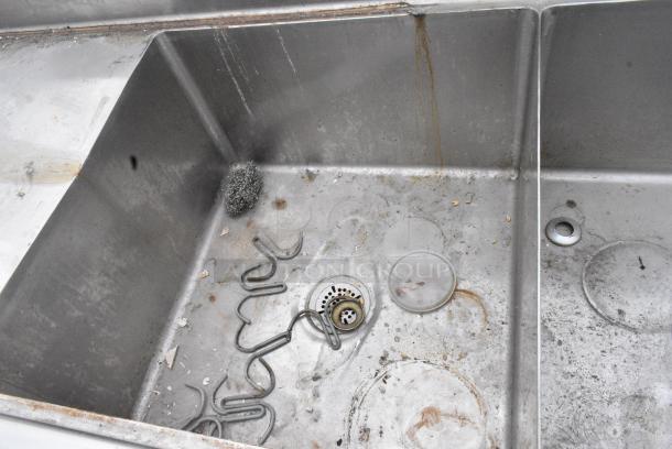 Stainless Steel 3 Bay Sink w/ Dual Drain Boards - Image 6 of 8