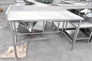Stainless Steel Table.