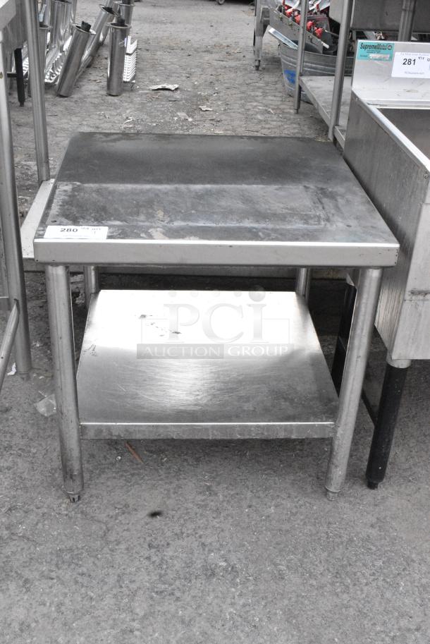 Stainless Steel Equipment Stand w./ Under Shelf. - Image 1 of 5