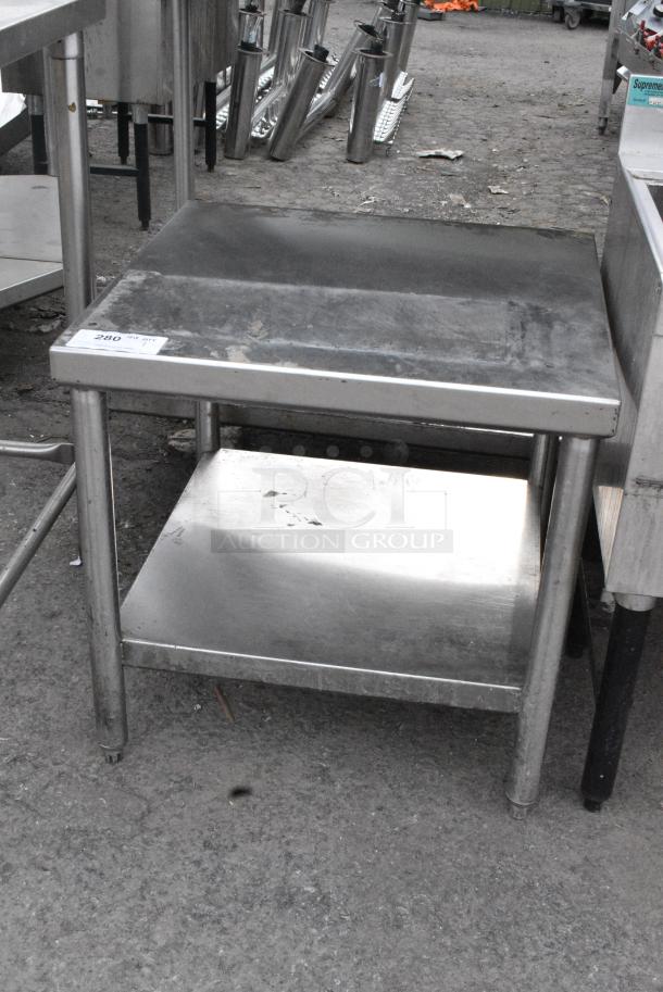 Stainless Steel Equipment Stand w./ Under Shelf. - Image 3 of 5