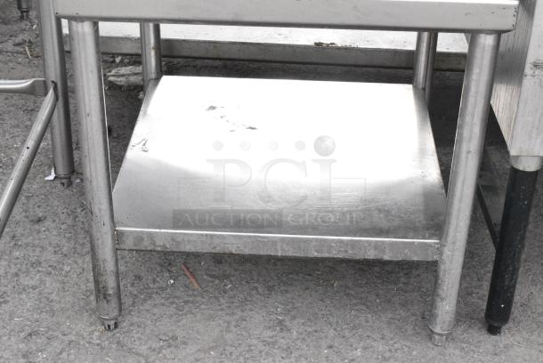 Stainless Steel Equipment Stand w./ Under Shelf. - Image 4 of 5