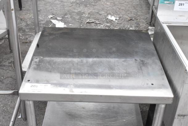 Stainless Steel Equipment Stand w./ Under Shelf. - Image 5 of 5